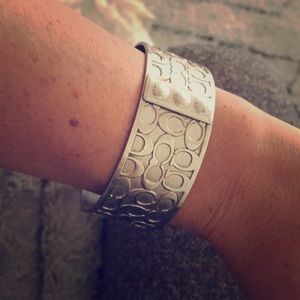 AUTHENTIC Coach Silver bracelet